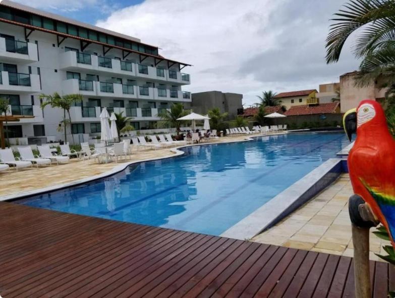 Laguna Beach Flat - Luxo Frente Para Piscina Pôrto das Galinhas Exterior foto