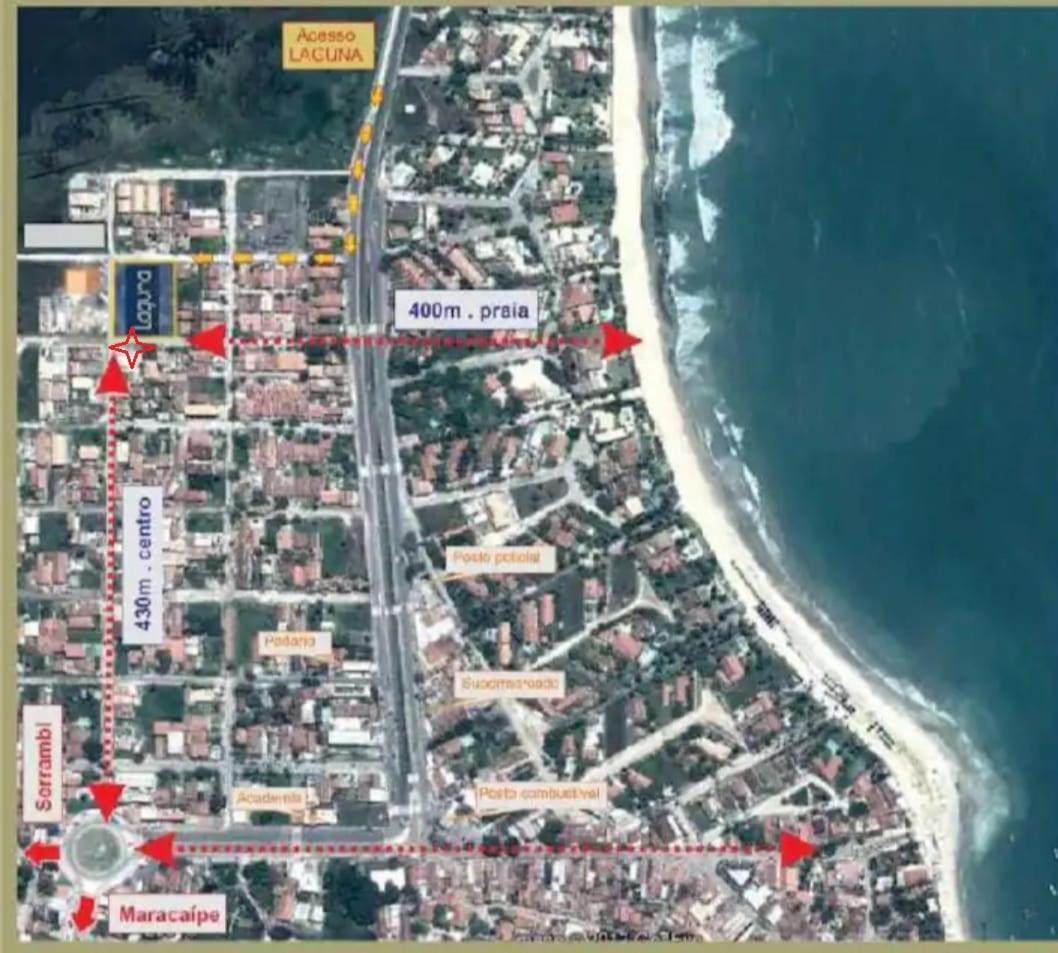 Laguna Beach Flat - Luxo Frente Para Piscina Pôrto das Galinhas Exterior foto